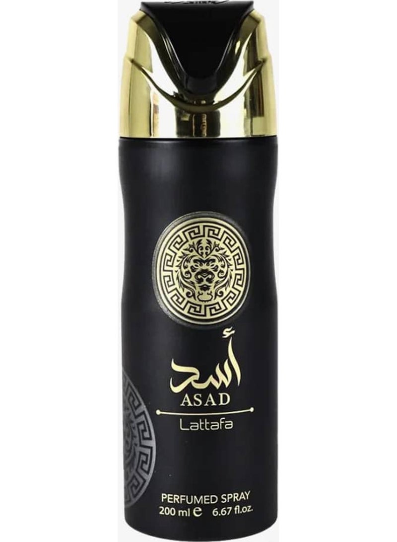 Lattafa Asad Perfumed Deodorant Spray 200ml